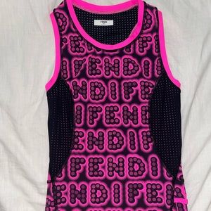 Fendi Hot pink tank
